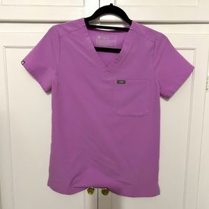 FIGS  Dusk XXS Catarina Top and XXS Petite High Waisted Zamora Joggers